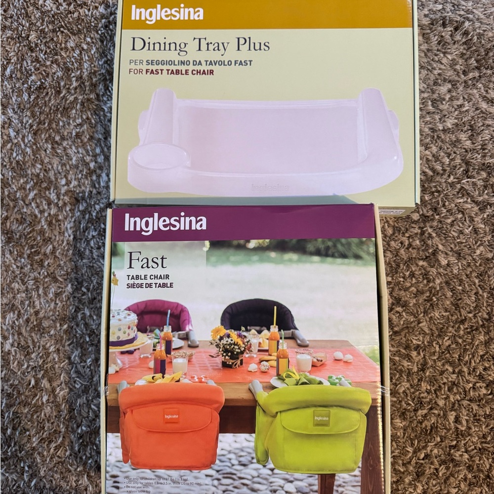 Inglesina Dining Tray Plus and Fast Table Chair Set